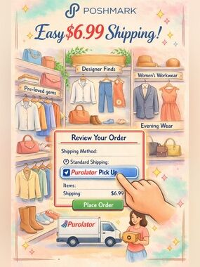Purolator Pick-Up Shipping - $6.99!
